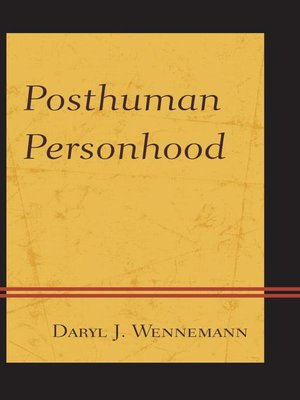cover image of Posthuman Personhood